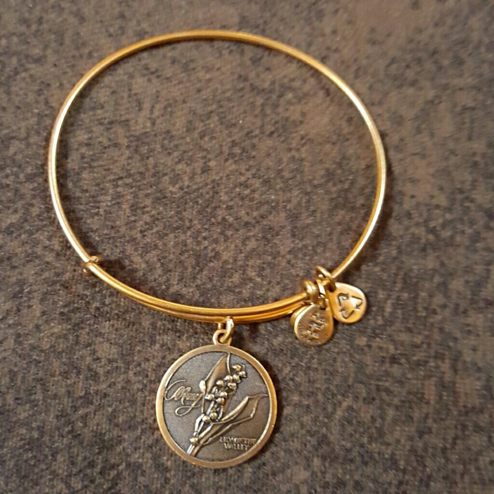 RARE Alex & ani lily of the valley May bir…